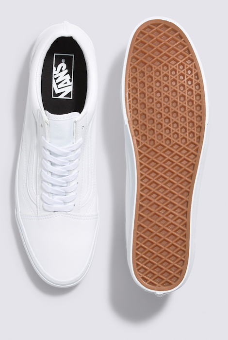 VANS OLD SKOOL (CLASSIC TUMBLE)TRUE WHITE