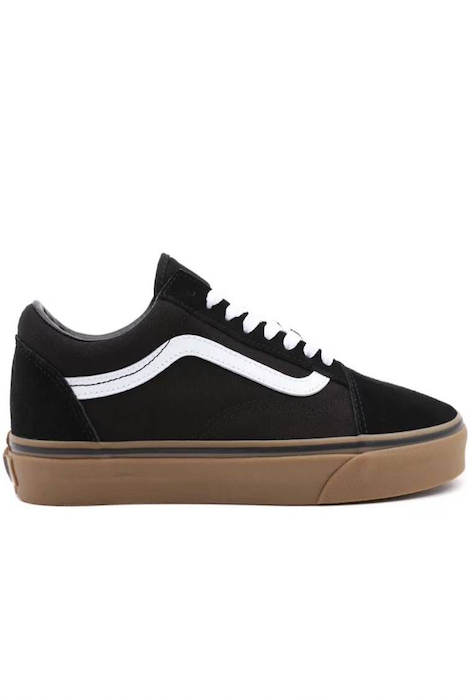 VANS OLD SKOOL(GUMSOLE)BLACK/MEDIUM GUM