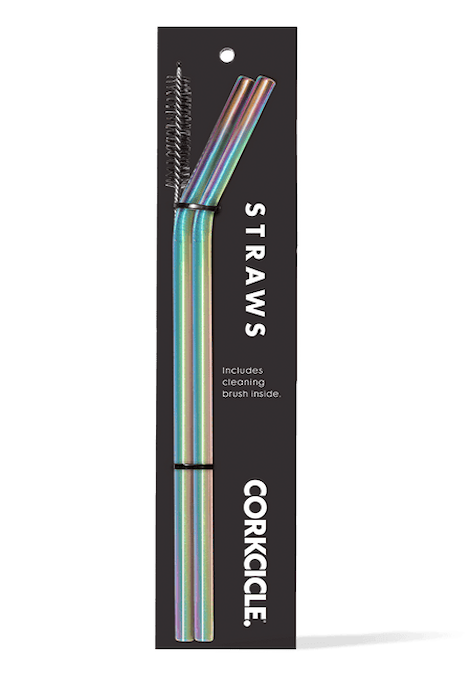 CORKCICLE TUMBLER STRAW 2 PACK PRISM