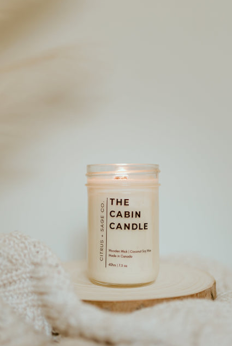 Bougie The Cabin de Citrus + Sage Co.