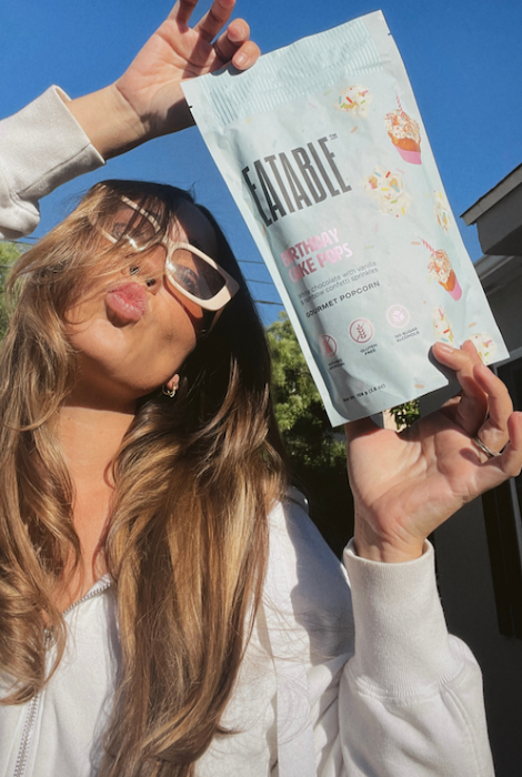 Eatable Gourmet Popcorn Birthday Cake Pops