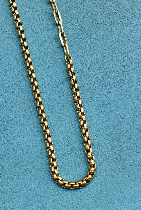 Pura Vida Men'S Rolo Chain Necklace Gold One Size