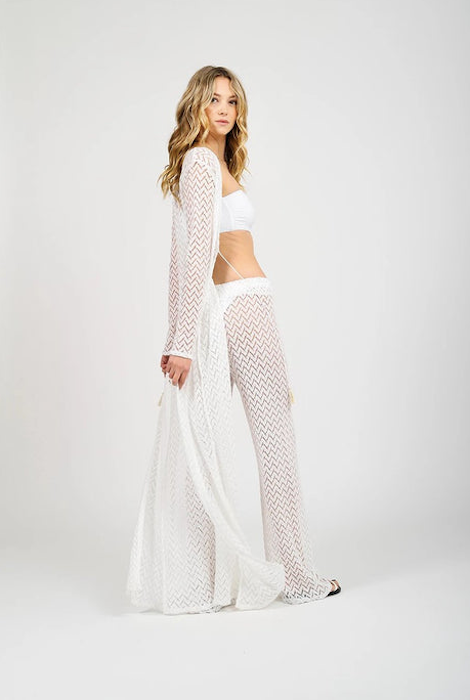 KOY RESORT ZUMA DUSTER CARDIGAN NATURAL