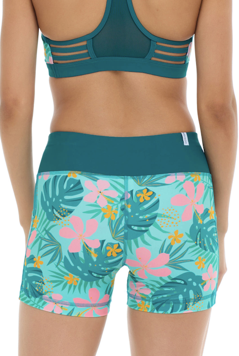 GUANTE CORPORAL FLOR NOVE SPLASH SHORT SEA MIST