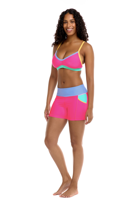 BODY GLOVE VIBRATION DREW D-F CUP TOP BUBBLE GUM