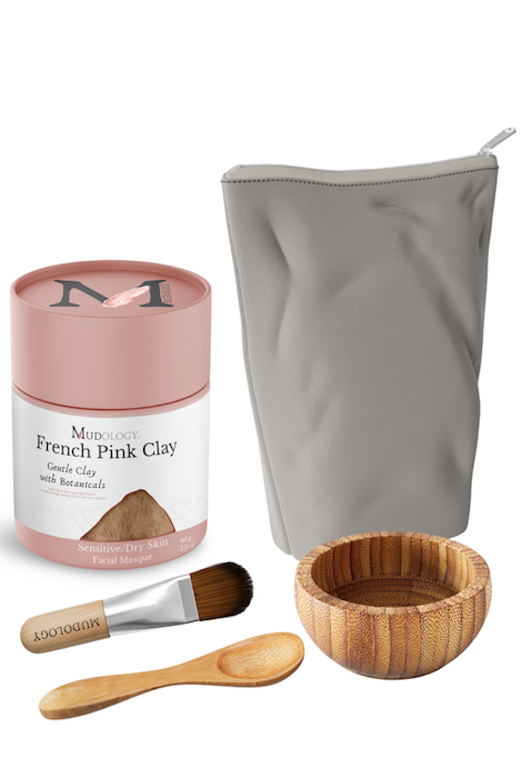 MUDOLOGY FRENCH PINK CLAY SPA SET