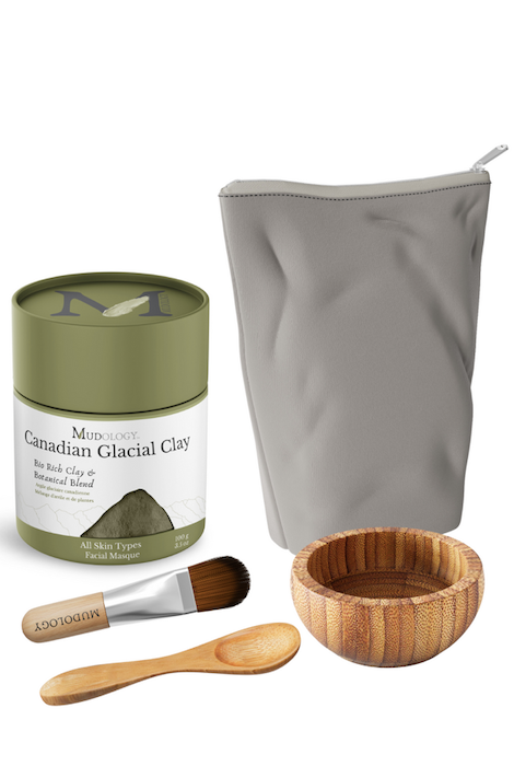 MUDOLOGY CANADIAN GLACIAL CLAY SPA SET