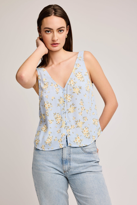 Gentle Fawn Celeste Top - Sky Floral