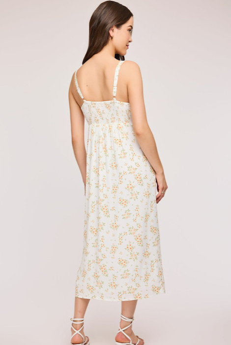 Gentle Fawn Lysandra Dress - White Floral
