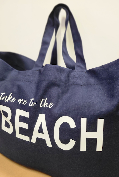 Pico Charlie Cole Take Me To The Beach Tote - Navy