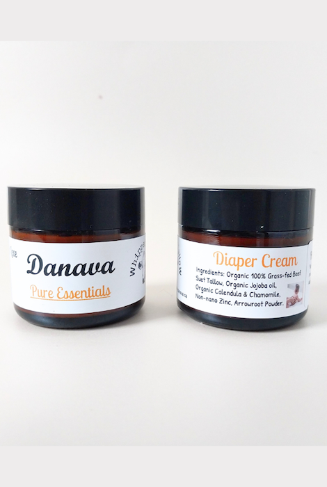 Danava Pure Essentials Diaper Cream Whipped Tallow Balm 60 Ml