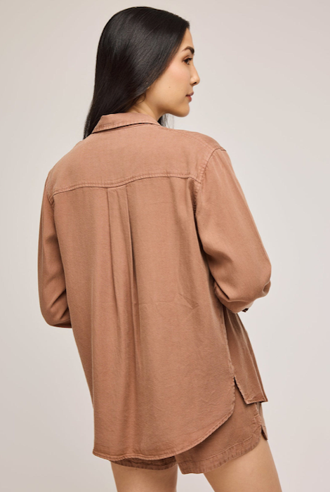 Gentle Fawn Ozzy Button Up Shirt - Desert