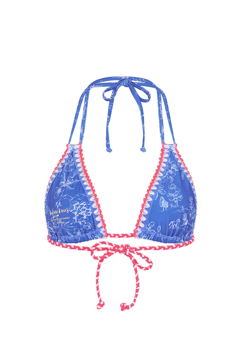 Kulani Kinis Braided Crochet Halter Bikini Top - Rodeo Romeo