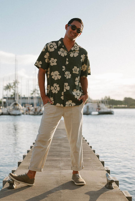 OLUKAI NOHEA MOKU CLAY/TAPA