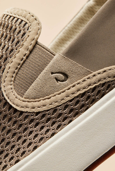 OLUKAI LAE'AHI SLIP ON SHOE CLAY/CLAY