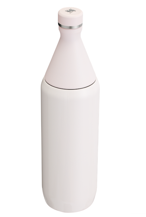 Stanley All Day Slim Bottle | 34 oz | 1 L - Rose Quartz Gloss