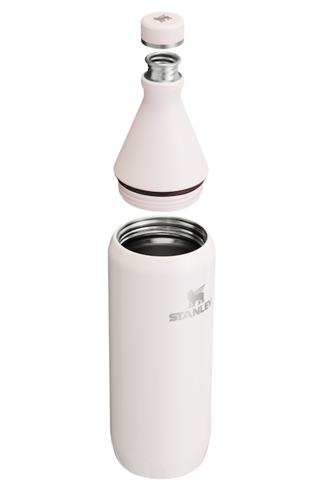 Stanley All Day Slim Bottle | 34 oz | 1 L - Rose Quartz Gloss