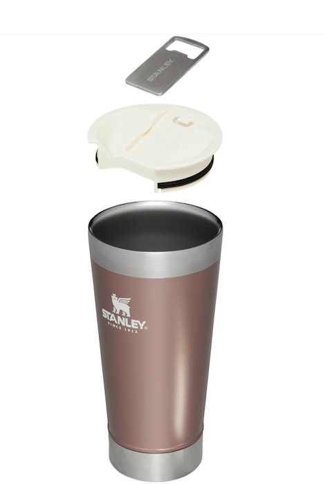 Stanley Classic Stay Chill Beer Pint | 16 OZ | 0.47 L - Rose Quartz Glow