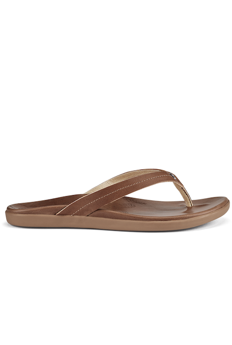 SANDALES OLUKAI HONU TAN/TAN