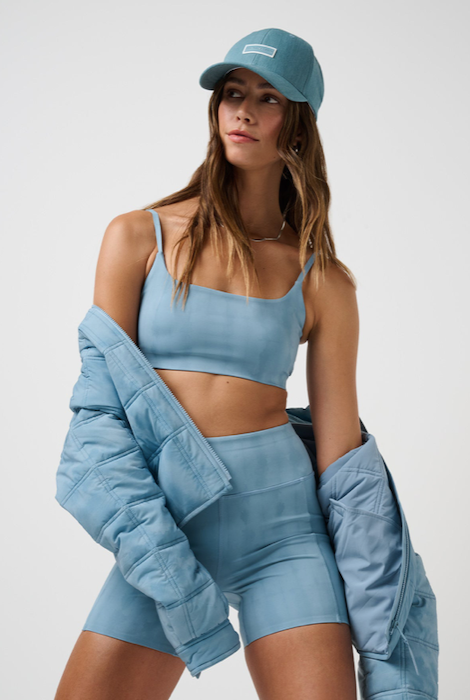 TravisMathew City Edge Breezeblend Jacket - Smoke Blue Multi