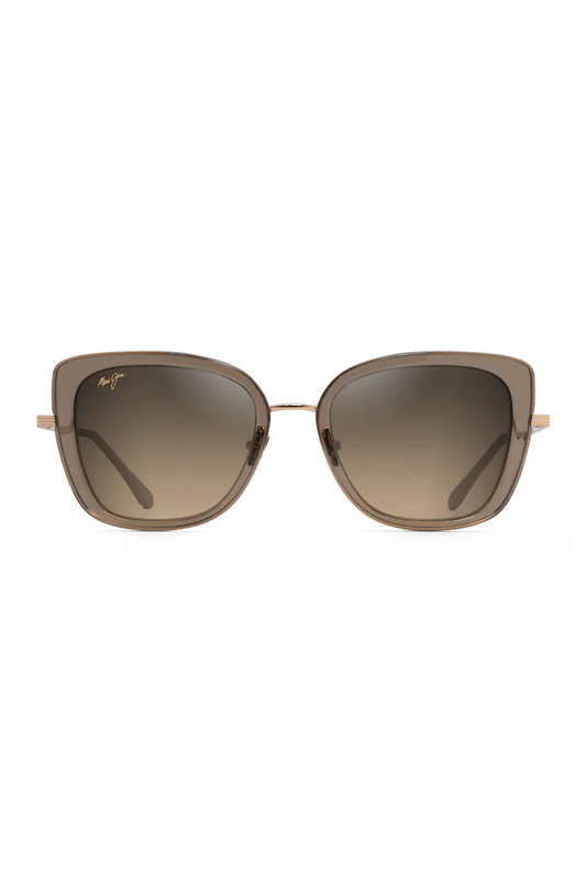 MAUI JIM VIOLET LAKE - TAUPE TRANSPARENT AVEC BRONZE OR/HCL