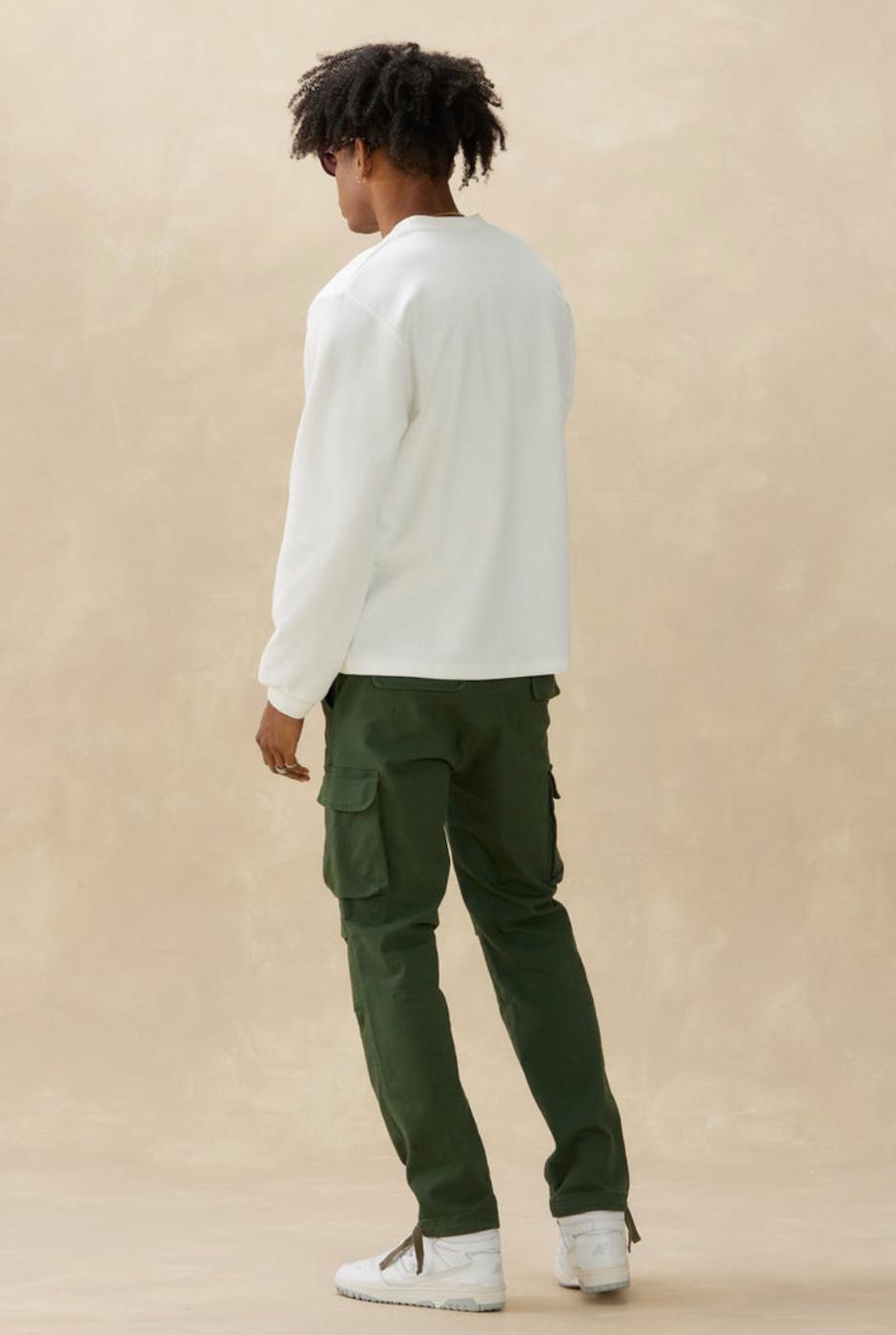 T-SHIRT THERMIQUE À MANCHES LONGUES KUWALLA HENLEY - BLANC