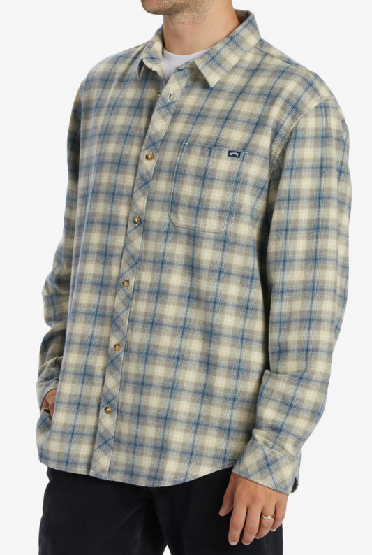 Billabong Coastline Flannel - Mer du Nord