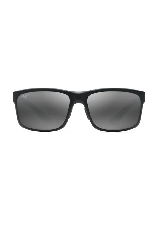MAUI JIM POKOWAI ARCH - BLACK MATTE/NEUTRAL GREY