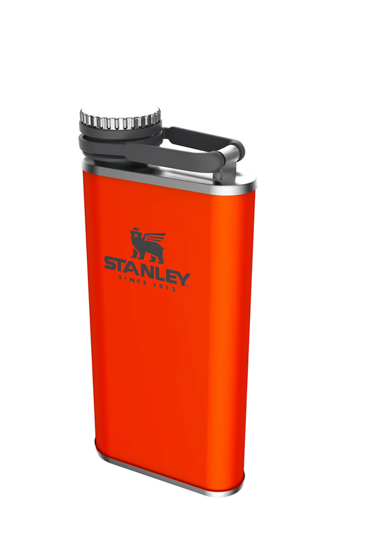 Botella de boca ancha Stanley Classic Easy Fill, color naranja brillante