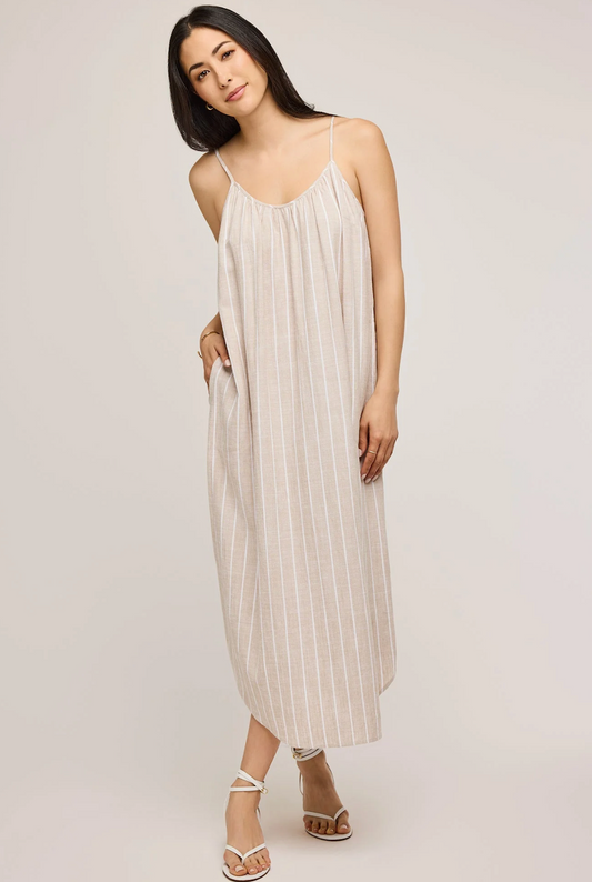 Gentle Fawn Brooke Dress - Linen Stripe