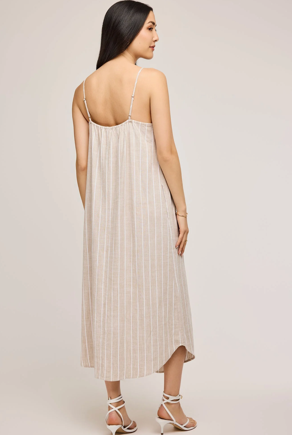 Gentle Fawn Brooke Dress - Linen Stripe