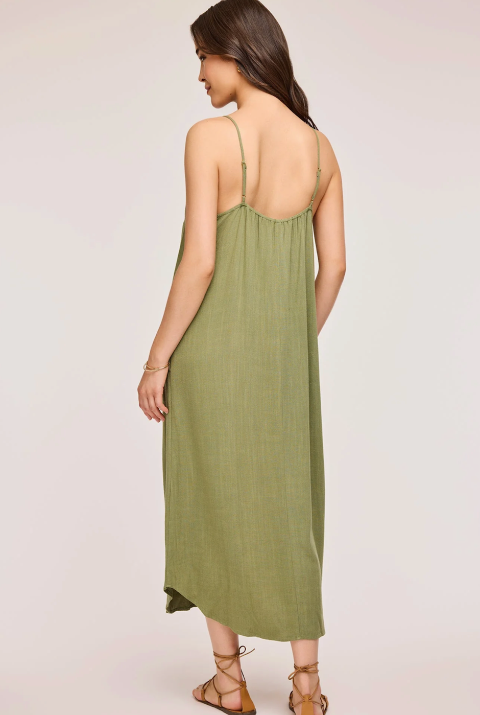 Gentle Fawn Brooke Dress - Matcha