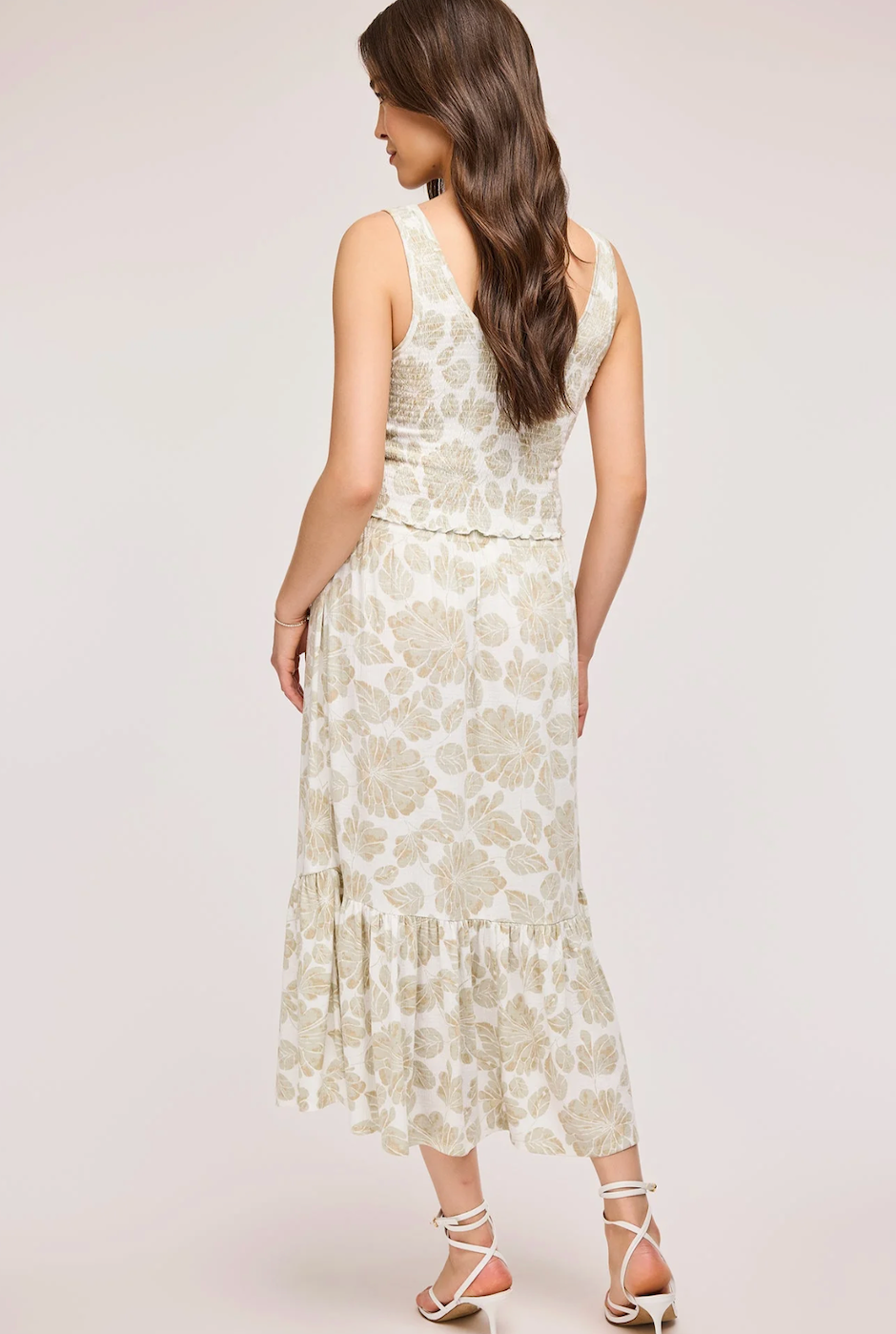 Gentle Fawn Elaine Skirt - Matcha Bloom