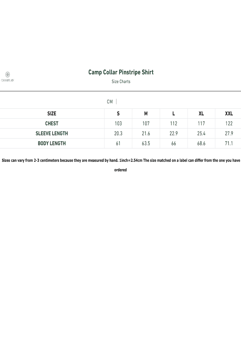 CHAMPLAIN CAMP COLLAR PINSTRIPE SHIRT - GREEN