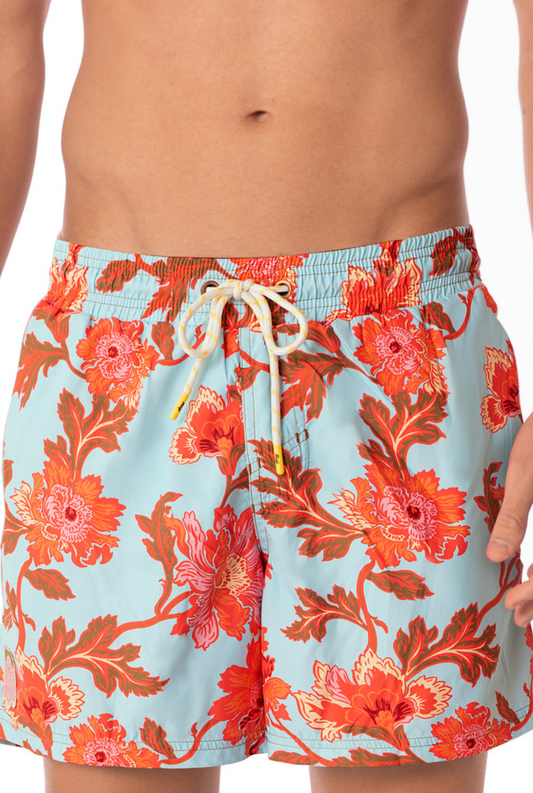 Maaji Floral Sky Sailor Sporty Shorts