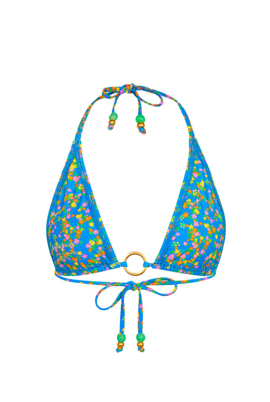 Kulani Kinis Ring Halter Bikini Top - La Belle