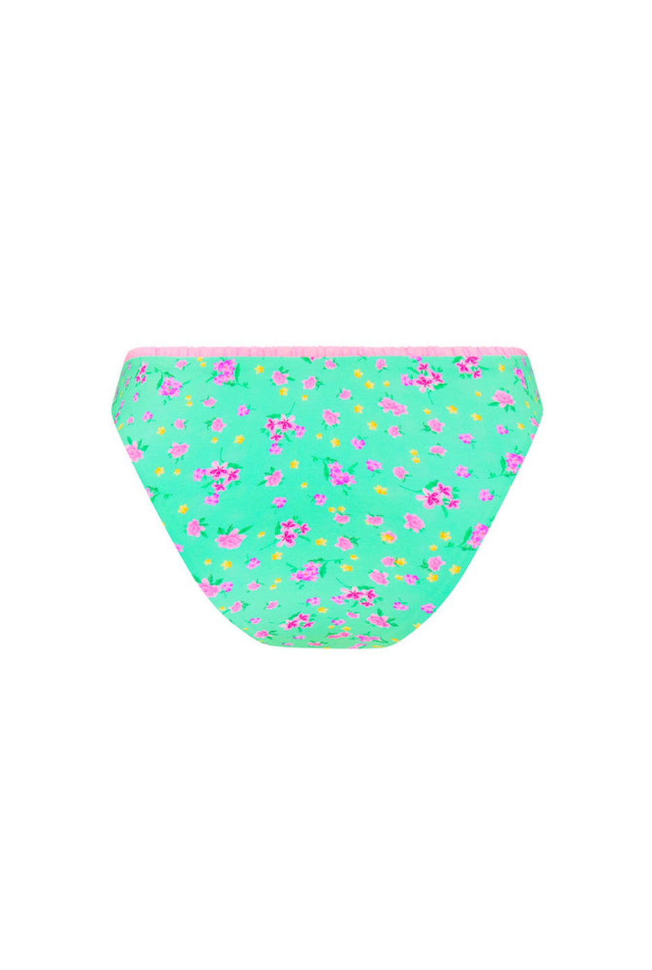 Kulani Kinis Decorative Full Coverage Bikini Bottom - Mint Macaron