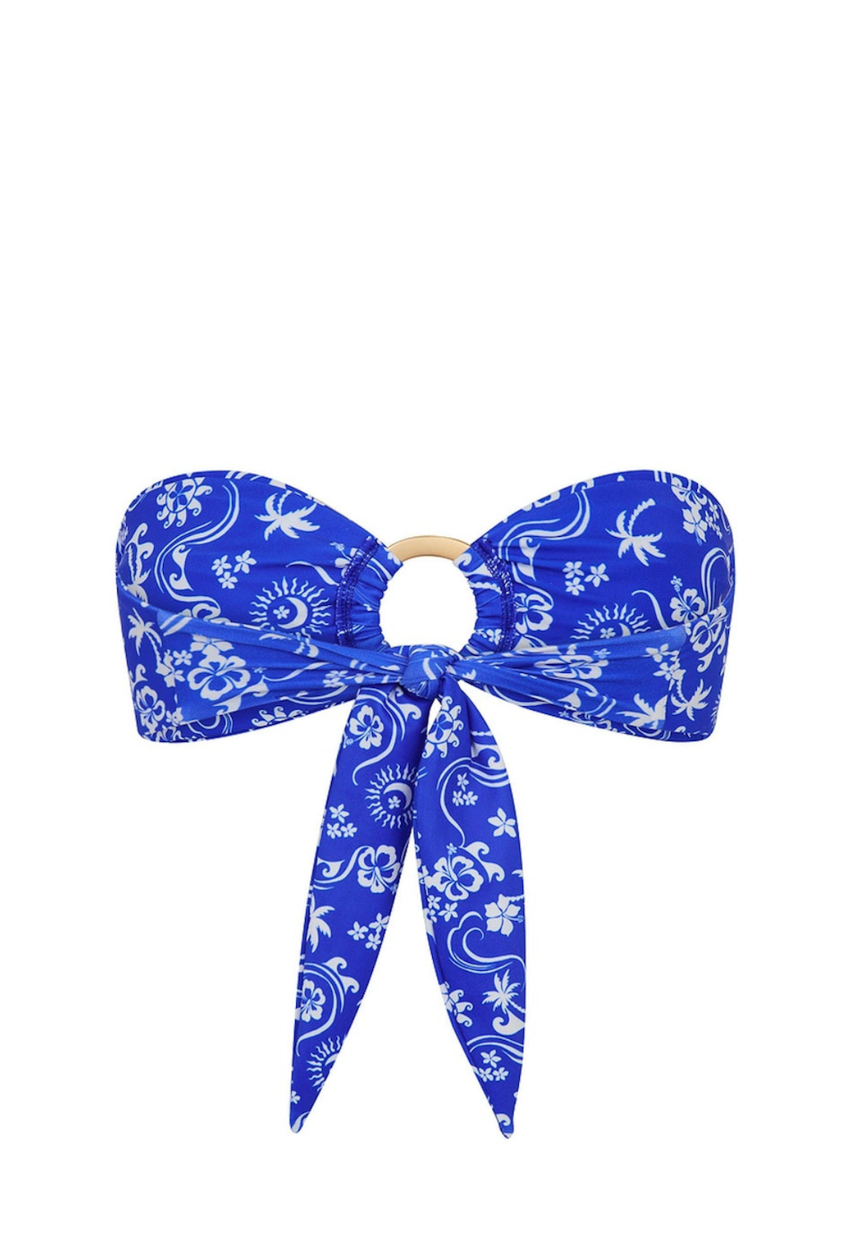 Kulani Kinis Strapless Bandeau Bikini Top - Surfside