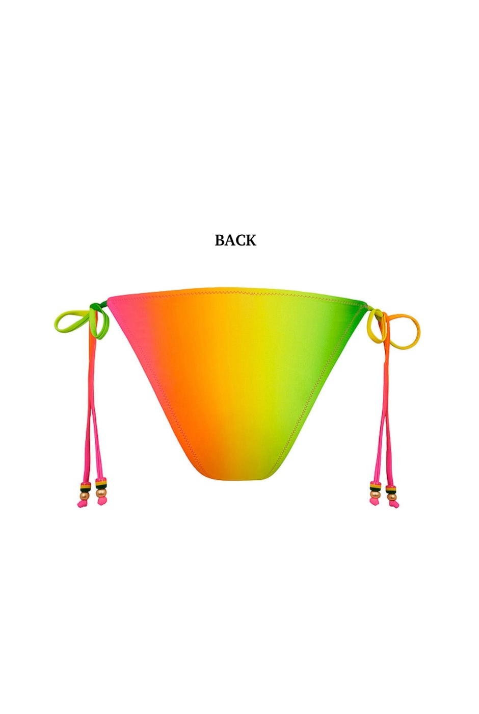 Kulani Kinis Ring Cheeky Tie Bikini Bottom - Island Escape