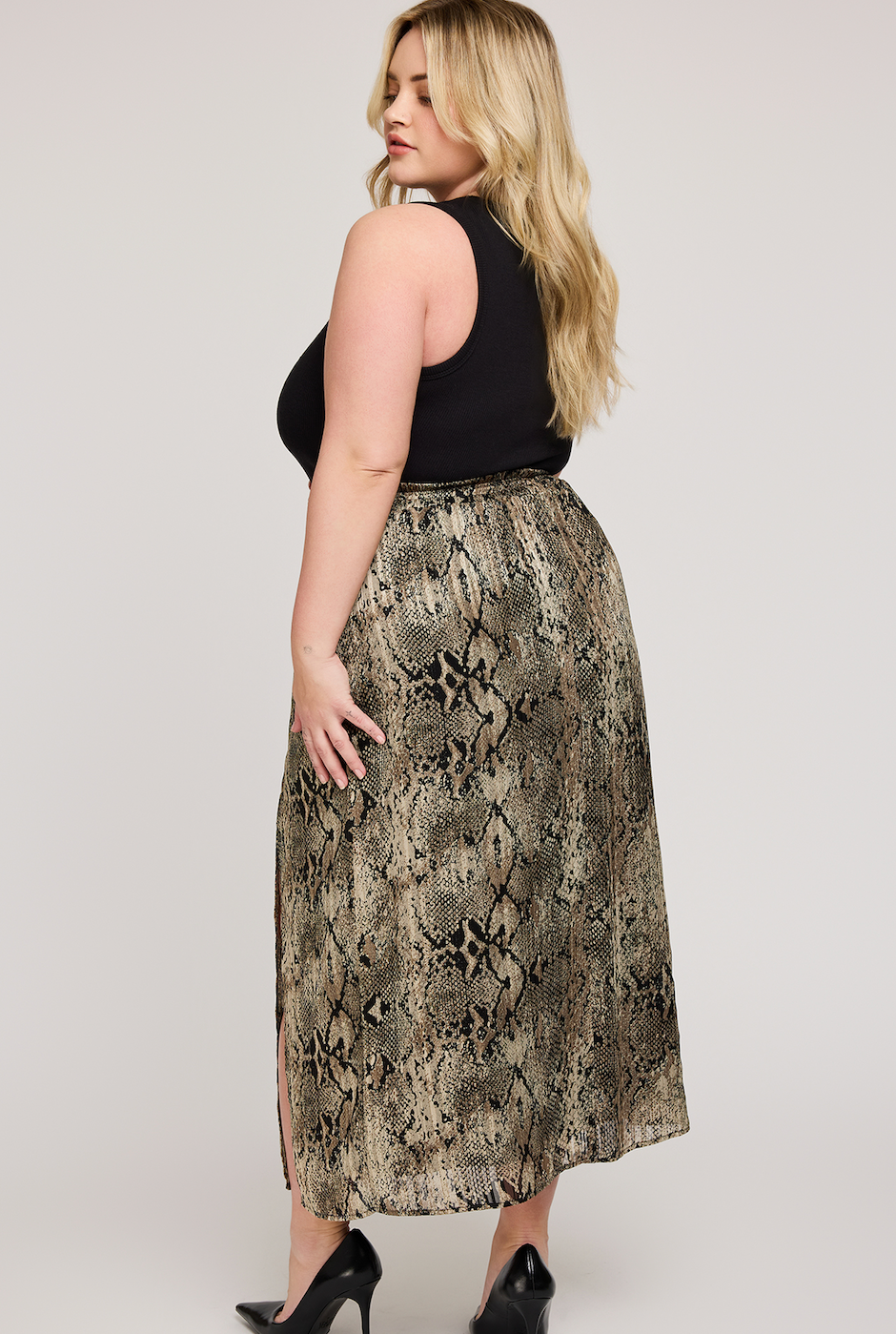Gentle Fawn Adeline Skirt - Jade Snake