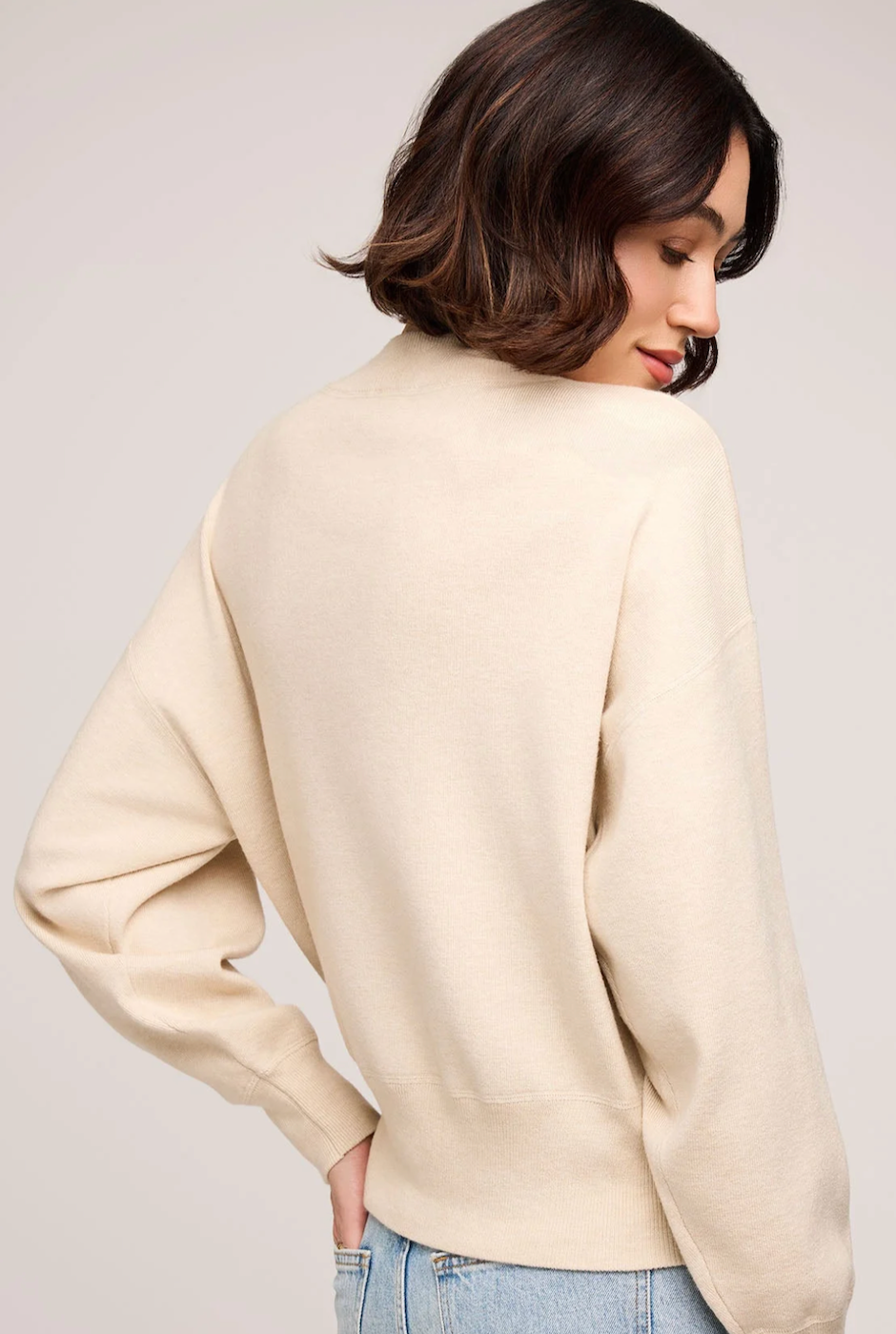 Gentle Fawn Alfie Sweater - Heather Oat