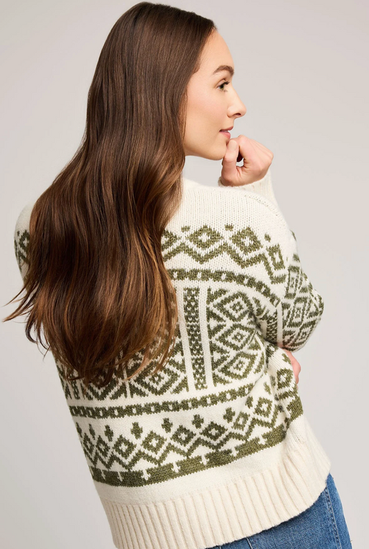Gentle Fawn Cypress Pullover Sweater - Heather Moss