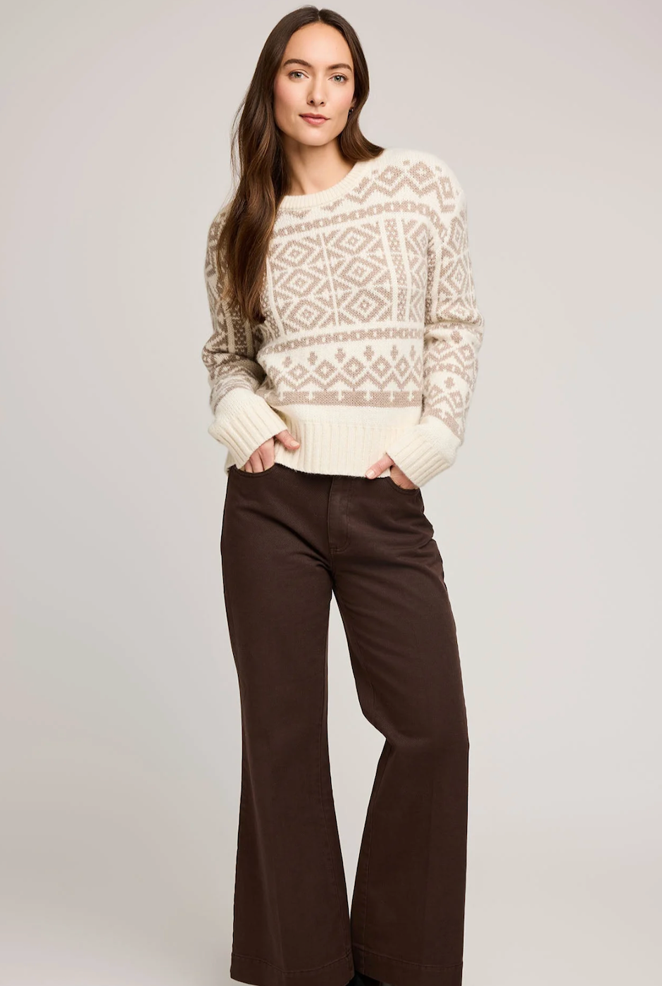 Gentle Fawn Cypress Pullover Sweater - Cream