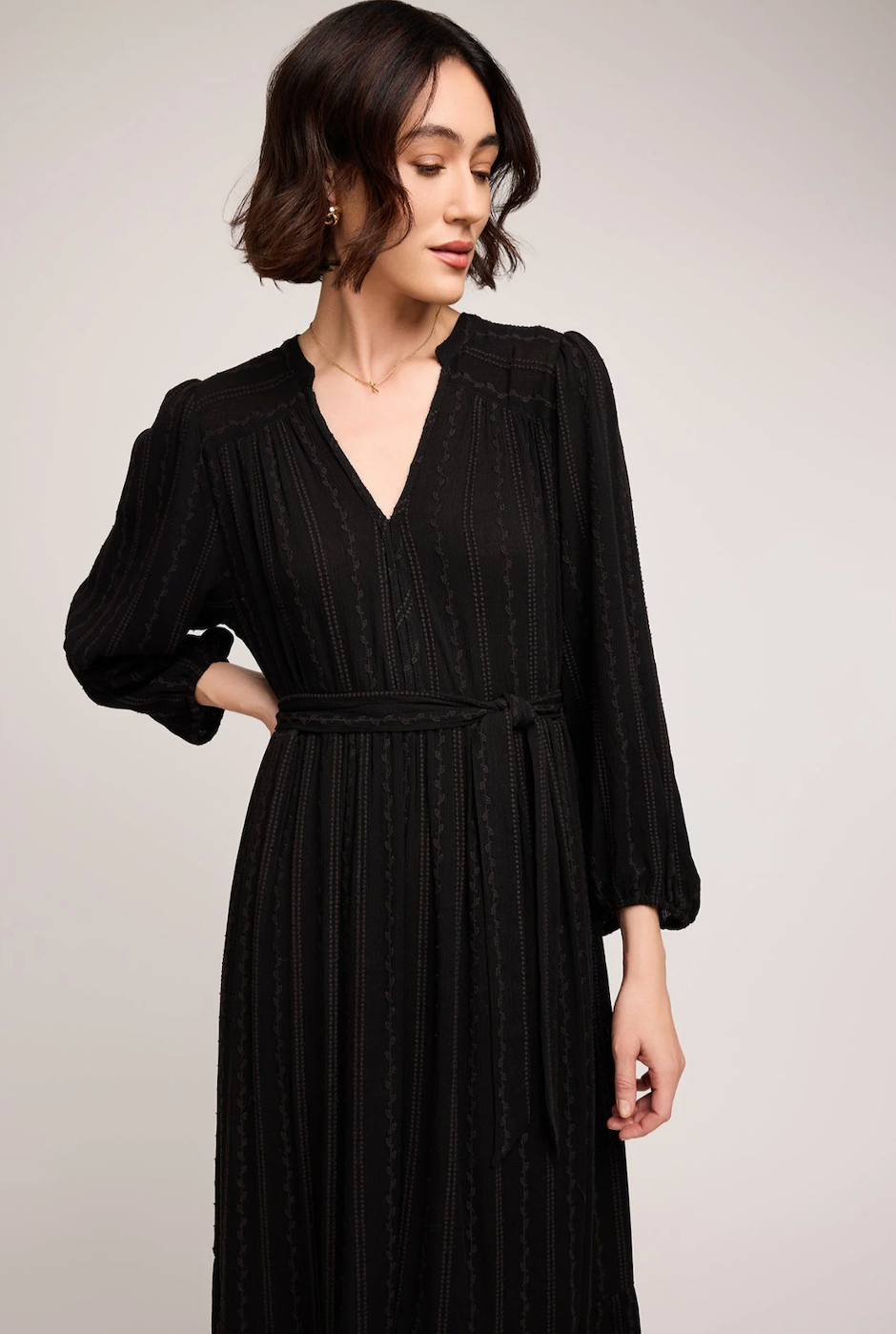 Gentle Fawn Monroe Dress - Black