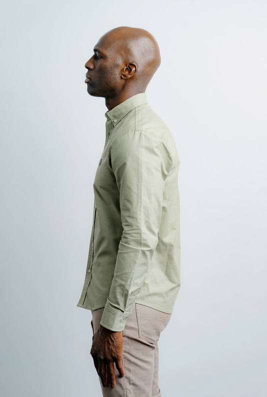 Champlain Oxford Dress Shirt - Olive