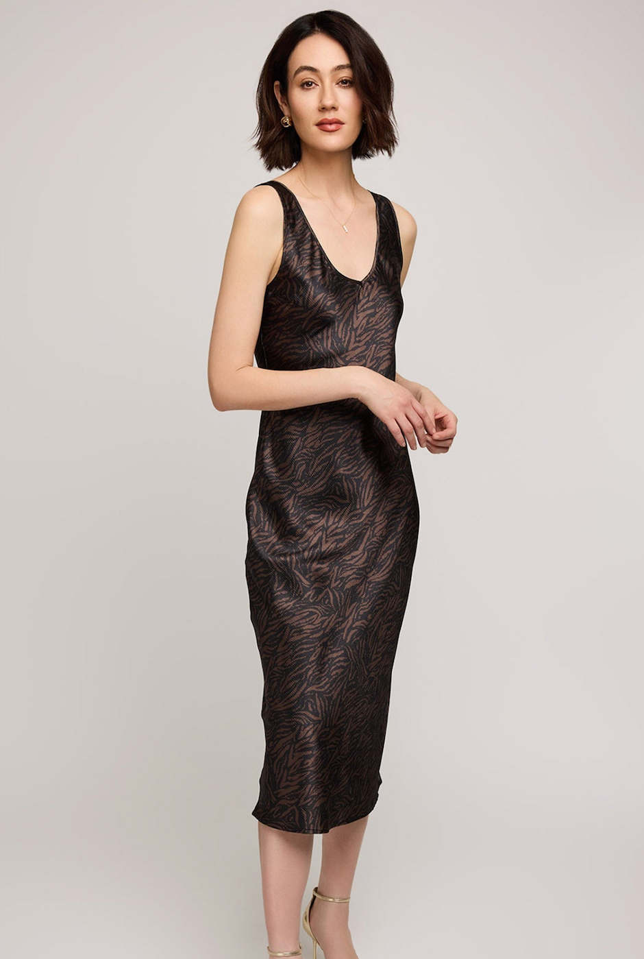 astra midi dress Gentle Fawn Astra Midi Dress Java Print