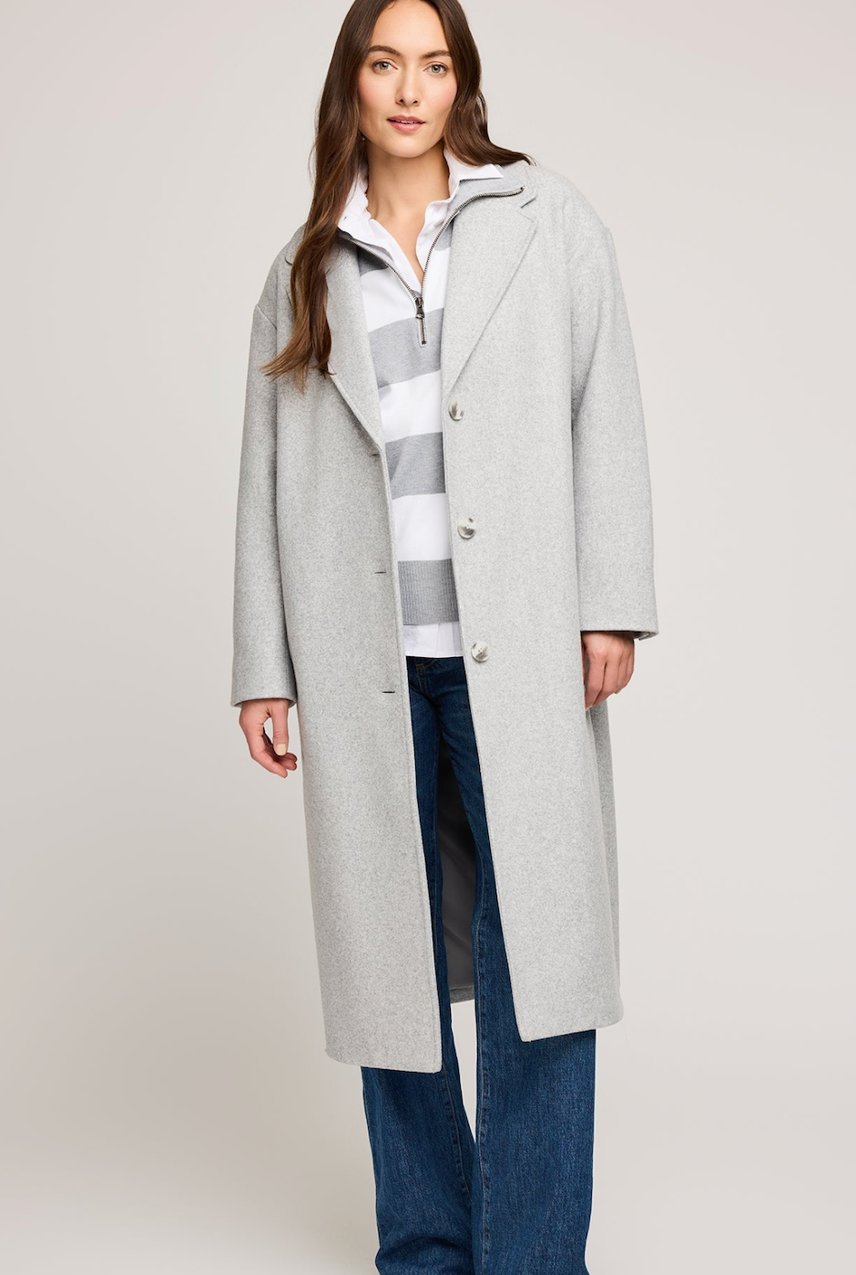 Gentle Fawn Agatha Coat - Heather Grey