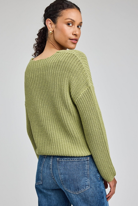 Gentle Fawn Spencer V-Neck Knit Sweater