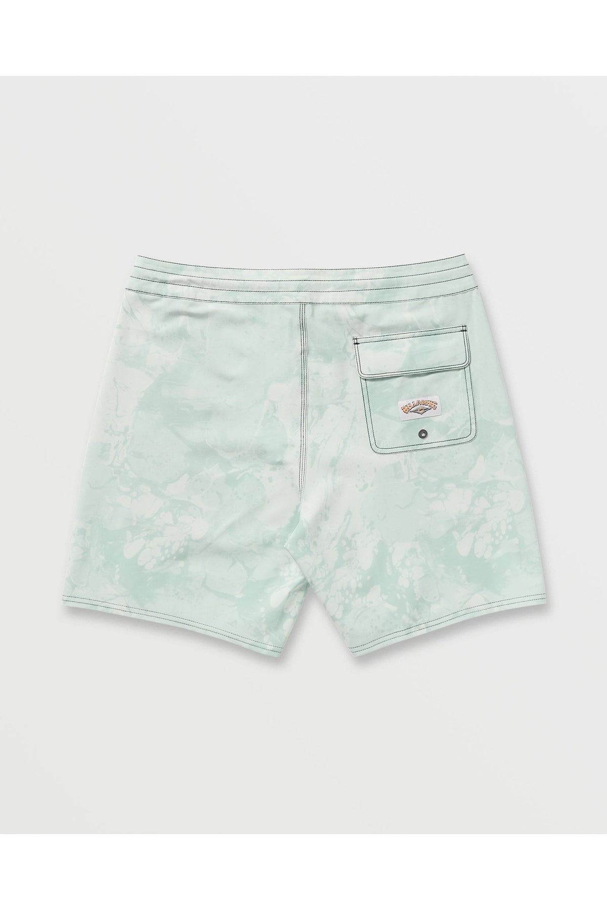 Billabong Every Other Day Lo Tide 18" Boardshorts in Seafoam, back flat view