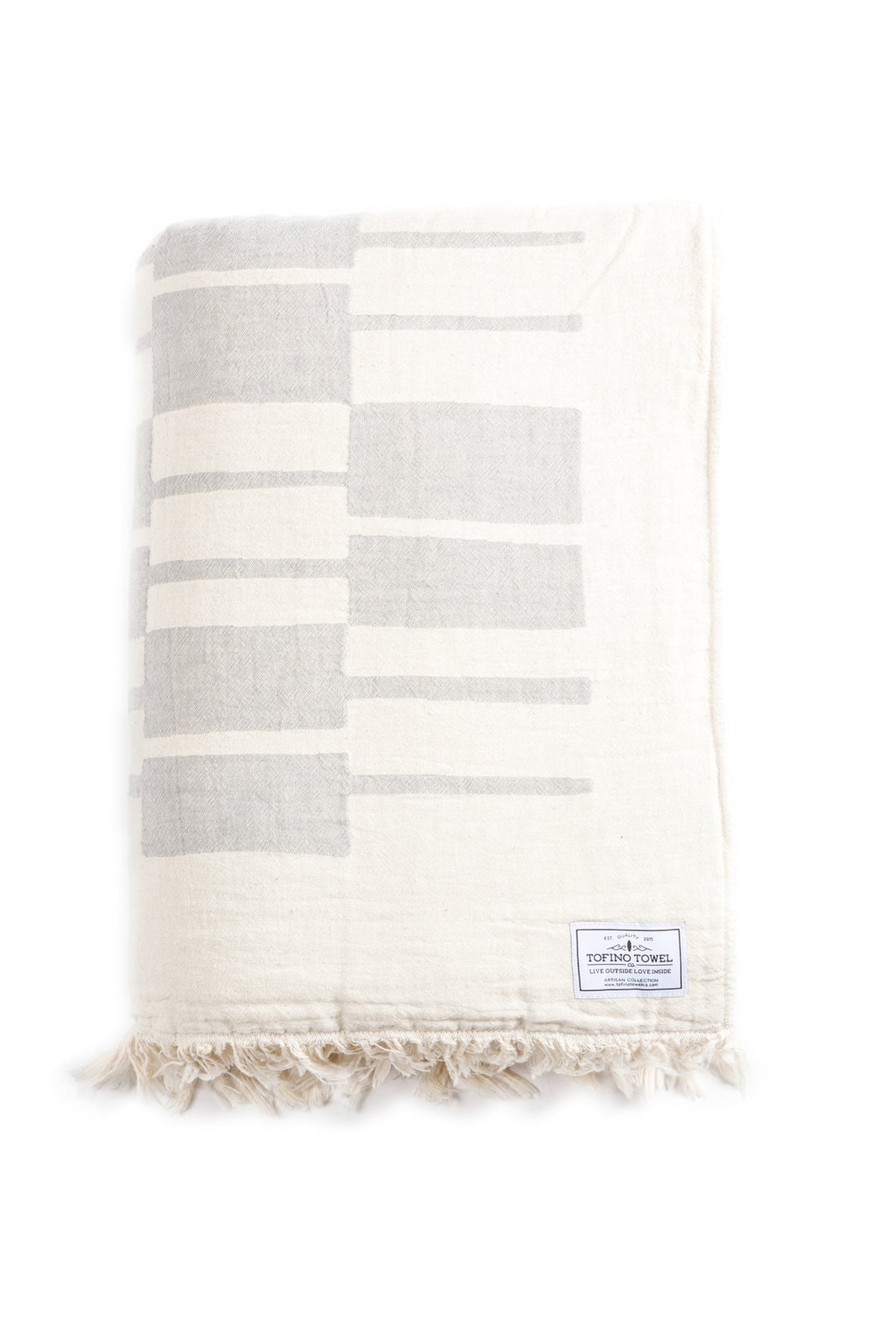 Tofino Towel The Vance Fleece Throw - Pewter